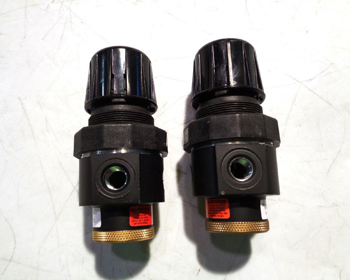 LOT OF (2) WATTS PNEUMATIC REGULATOR, MODEL# R10-02DP/M3