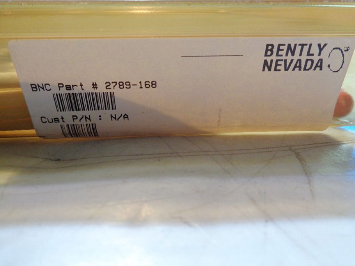 BENTLY NEVADA CABLE PART#: 2789-168