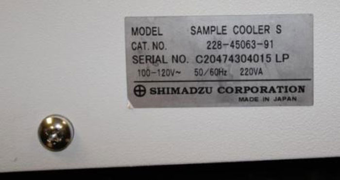 SHIMADZU  AUTOSAMPLER  - MODEL SIL-10AF