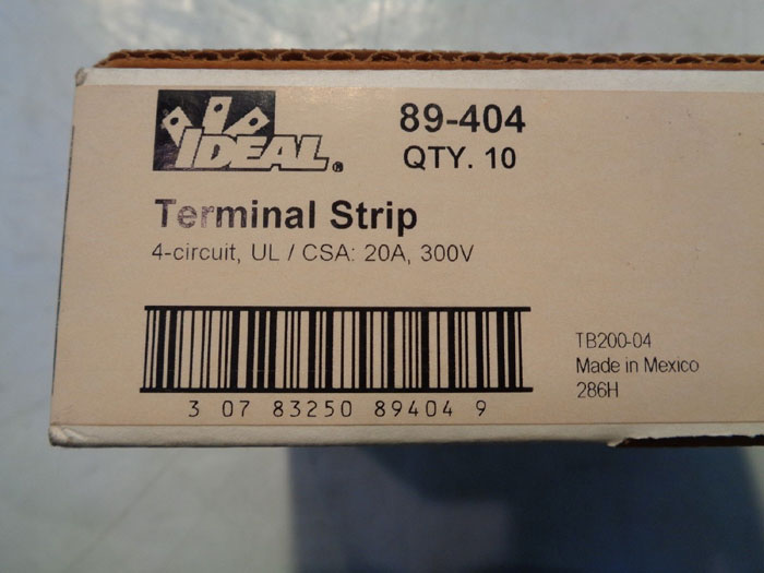 LOT OF (29) IDEAL TERMINAL STRIPS 89-404