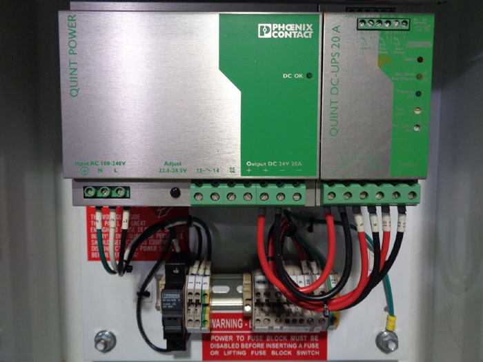 ALTRONIC SAFETY CONTROL PANEL W/PHOENIX CONTACT