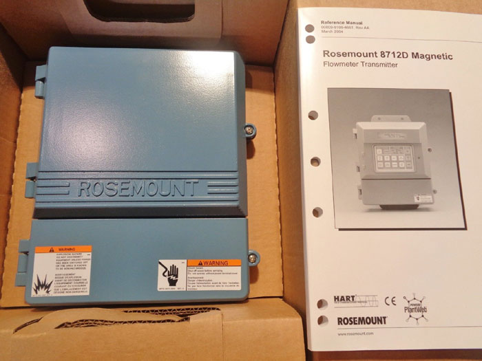 ROSEMOUNT 8712D MAGNETIC FLOWMETER TRANSMITTER 8712DR12N5B6