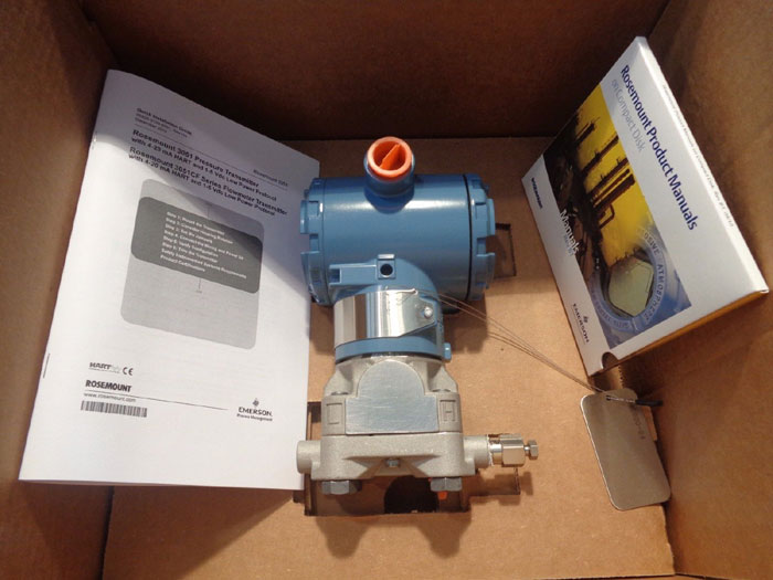 ROSEMOUNT SMART PRESSURE TRANSMITTER 3051CG4A22A1AE5L4