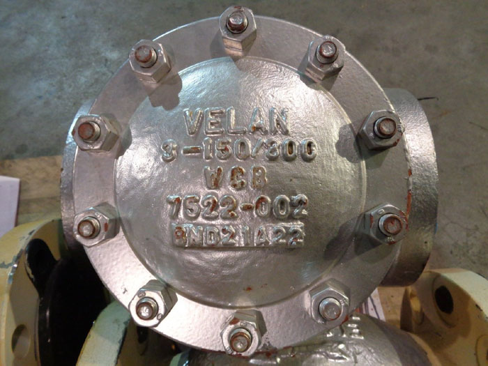 VELAN SWING CHECK VALVE 3" 300# FIG#: F10-1114C-02TY