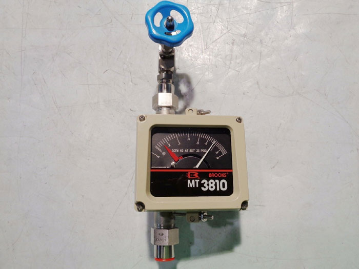 BROOKS 3810 VARIABLE AREA FLOWMETER 3810A11A1RBD1P1