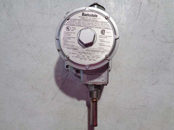 BARKSDALE TEMPERATURE SWITCH L1X-L204S-Q49