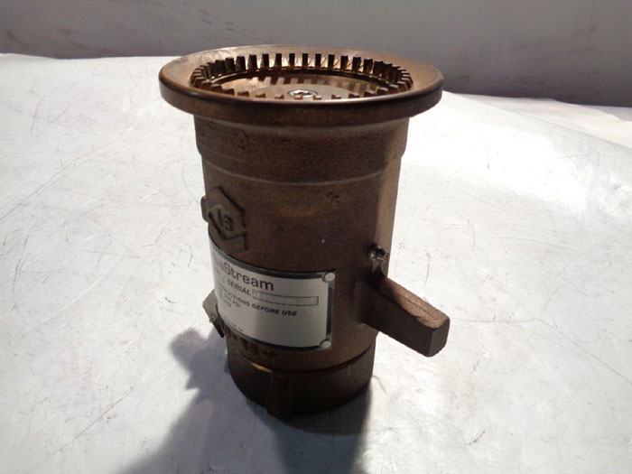 AKRON AQUASTREAM MASTER STREAM BRASS NOZZLE 4450 FOR FIXED MONITORS