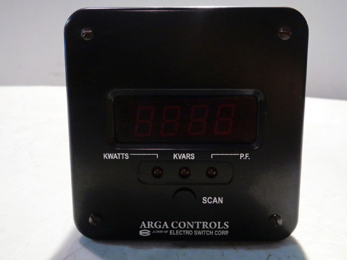 ARGA CONTROLS WATT VAR PF METER TRANSDUCER 25-537-I420