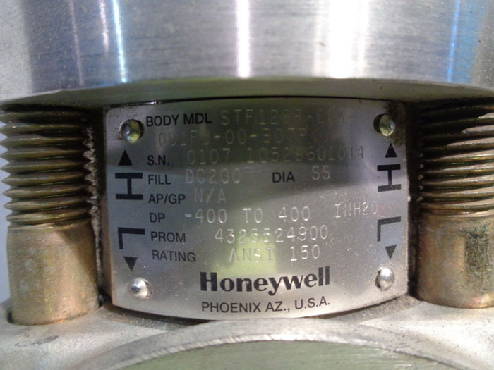 HONEYWELL ST3000 SERIES SMART TRANSMITTER W/ DIAPHRAGM STF128-E1A-0D1F0-1C-B67P