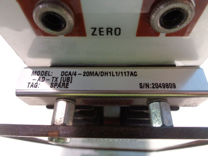 MOORE DC CURRENT ALARM DCA/4-20MA/DH1L1/117AC-AD-TX [UB]