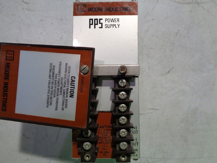 MOORE PPS POWER SUPPLY PPS/24DC/200MA/117AC