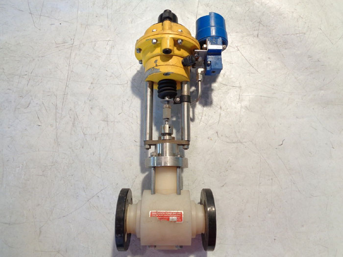 KAMMER CONTROL VALVE 32337 W/ SENSYCON I/P CONVERTER 22/06-69