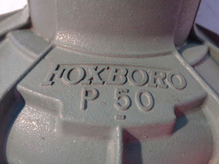 FOXBORO P-50 1/2" AIR POSITIONER CONTROL VALVE V4A