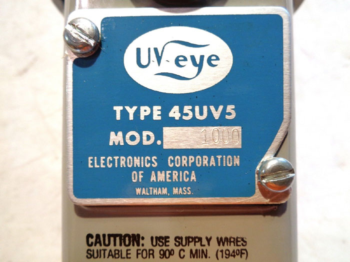 UV EYE 45UV5 SCANNER SELF-CHECKING FLAME SENSING DEVICE 1000