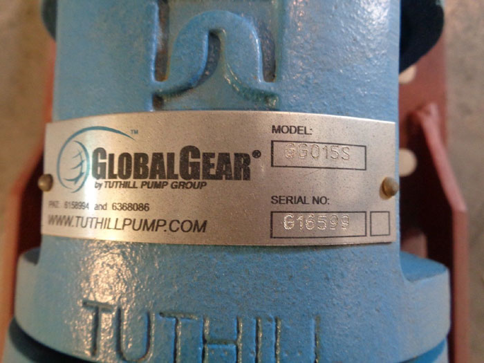 TUTHILL PUMP GG015S W/ BALDOR SUPER E MOTOR ECP39821-4