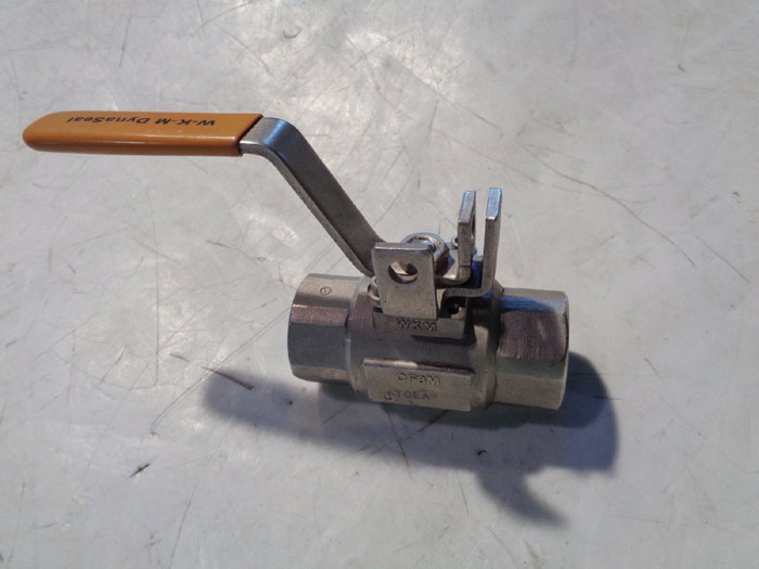 WKM DYNASEAL 3/4" BALL VALVE B138-S8-43-SL