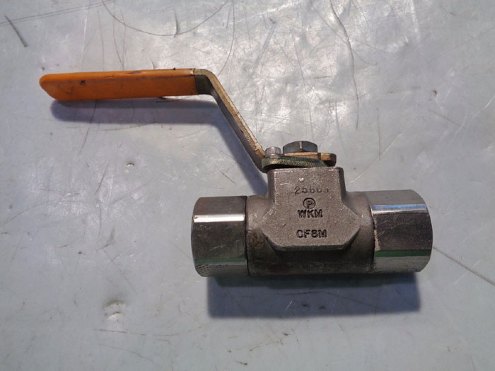 WKM DYNASEAL 1/2" BALL VALVE B138-S1-18-S1