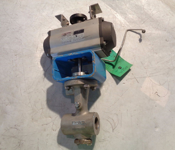 VETEC 1" 150# ACTUATED VALVE 72.4AT W/ AIR TORQUE SC 100-4 FS