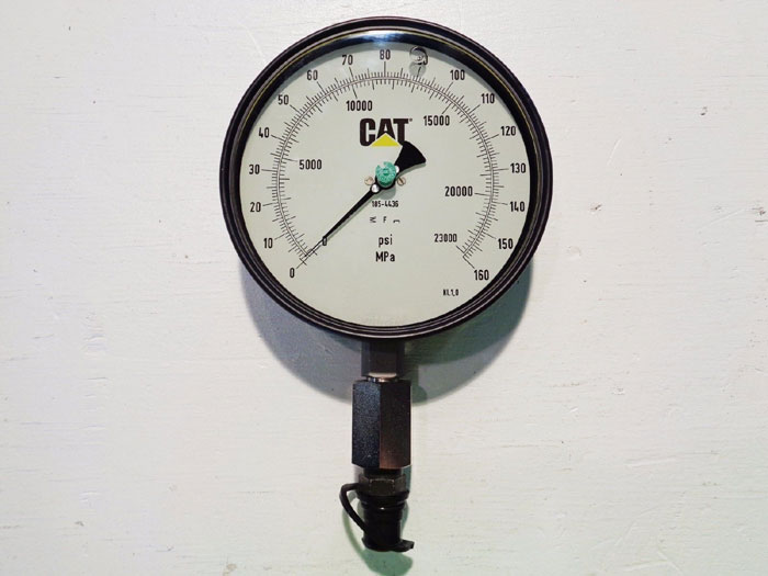 CATERPILLAR ACC GP-PUMP KIT # 229-9453 W/ HOSES & LIQUID GAUGE # 185-4436