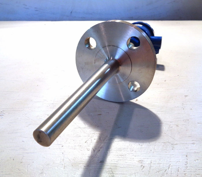 WIKA THERMOCOUPLE ASSEMBLY  TYPE K  w/ FLANGED TAPERED THERMOWELL