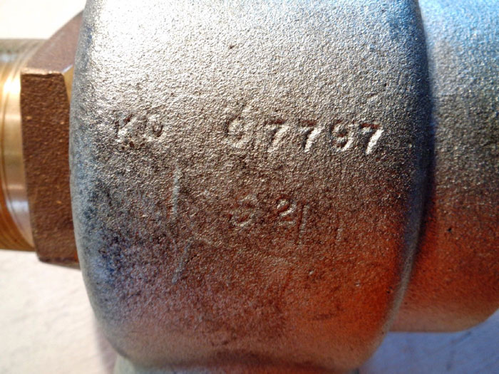 KO 3" x 3" RELIEF VALVE C7797