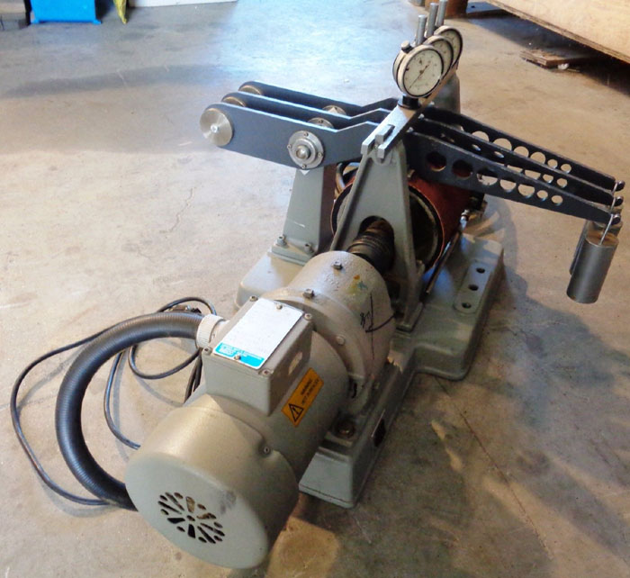 NECO MOTORIZED ROTARY SANDER WITH WEIGHTS & COUNTER