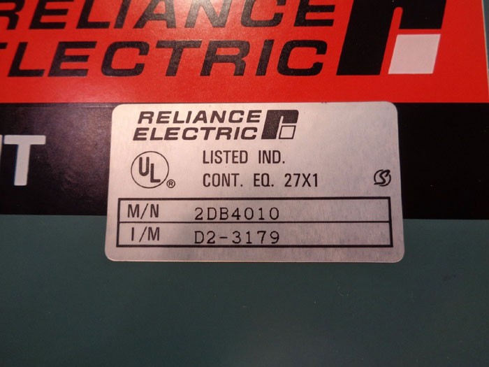 RELIANCE ELECTRIC AC VS DRIVE DYNAMIC BRAKE UNIT 2DB4010