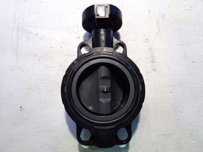 GF 4" BUTTERFLY VALVE, SERIES 567, PVC-U