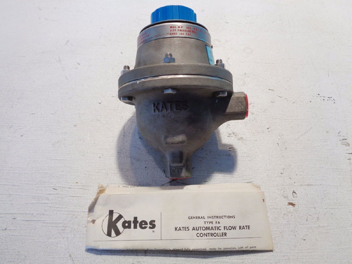 KATES AUTOMATIC FLOW RATE CONTROLLER 2FA 1-1