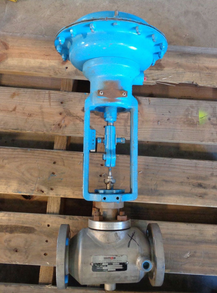 Controls Southeast Inc Steam Jacketed Control Valve W/ Neles-Jamesbury Actuator 