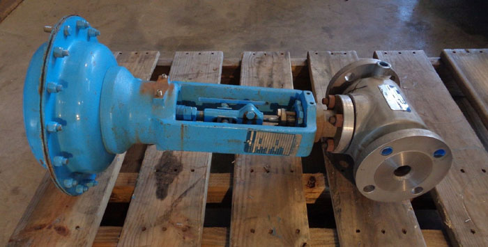 Controls Southeast Inc Steam Jacketed Control Valve W/ Neles-Jamesbury Actuator 