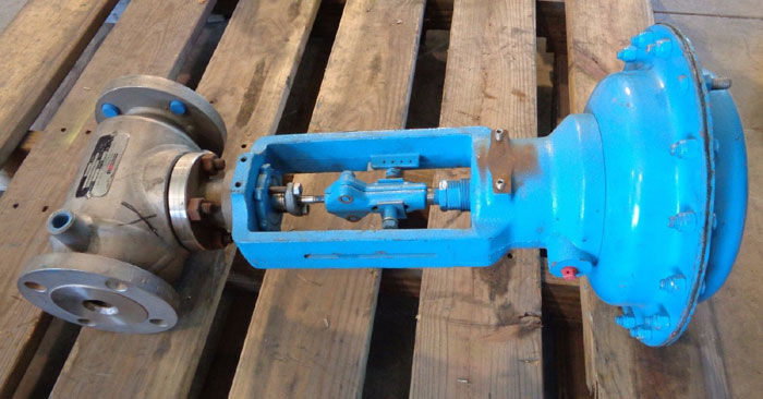 Controls Southeast Inc Steam Jacketed Control Valve W/ Neles-Jamesbury Actuator 