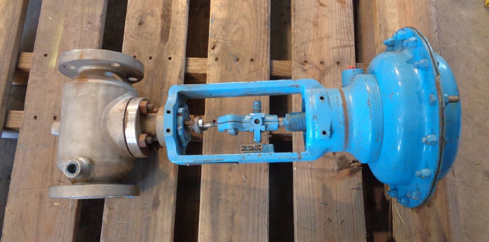 Controls Southeast Inc Steam Jacketed Control Valve W/ Neles-Jamesbury Actuator 