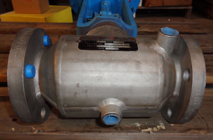 Controls Southeast Inc Steam Jacketed Control Valve W/ Neles-Jamesbury Actuator 