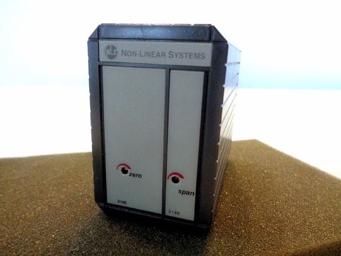 NLS NON-LINEAR SYSTEMS SERIES 8000 SIGNAL CONDITIONER 8000-1-1-01-60