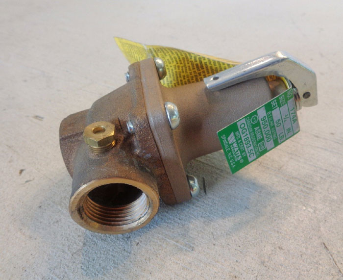 WATTS 3/4" WATER PRESSURE SAFETY RELIEF VALVE 174A, 0274513