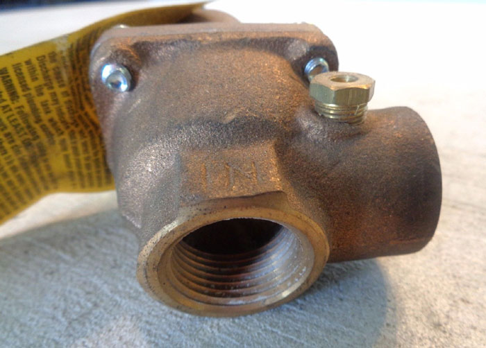 WATTS 3/4" WATER PRESSURE SAFETY RELIEF VALVE 174A, 0274513