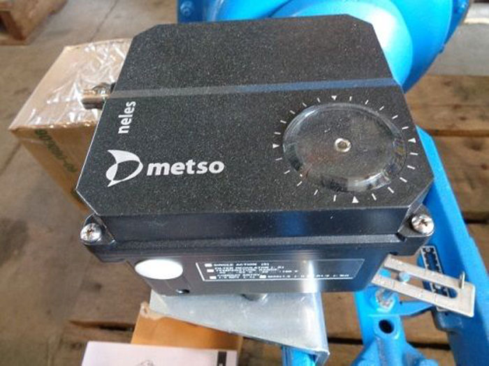 3" 300# HAMMEL DAHL CONTROL VALVE w/ METSO POSITIONER