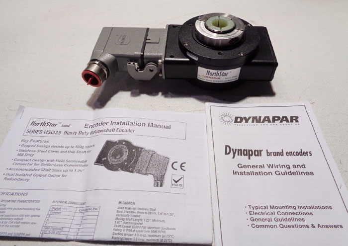 NORTHSTAR DYNAPAR HEAVY DUTY OPTICAL ENCODER HSD352048DC4