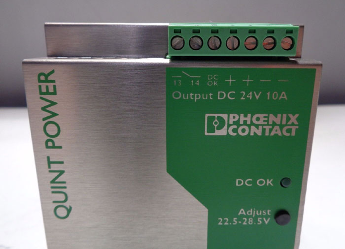 PHOENIX CONTACT QUINT POWER SUPPLY, QUINT-PS-100-240AC/24DC/10/EX