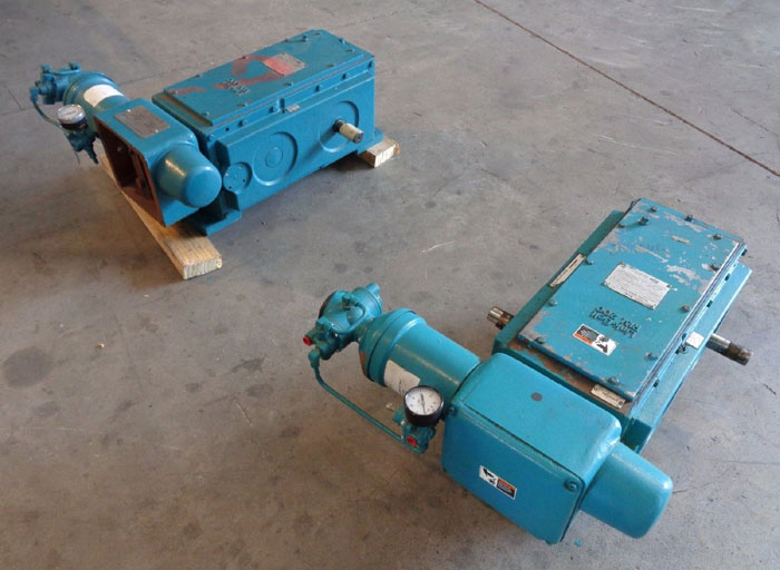 LOT OF (2) LINK-BELT REXNORD P.I.V. 200 VARIABLE SPEED DRIVE SAX