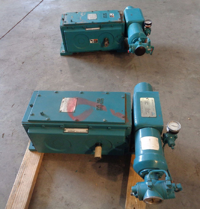 LOT OF (2) LINK-BELT REXNORD P.I.V. 200 VARIABLE SPEED DRIVE SAX