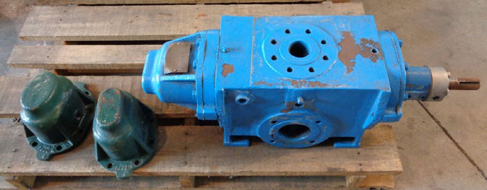 WARREN SCREW PUMP, SIZE: J20GJ, W/ (2) SPARE COVER PARTS