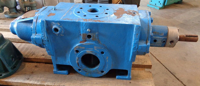 WARREN SCREW PUMP, SIZE: J20GJ, W/ (2) SPARE COVER PARTS