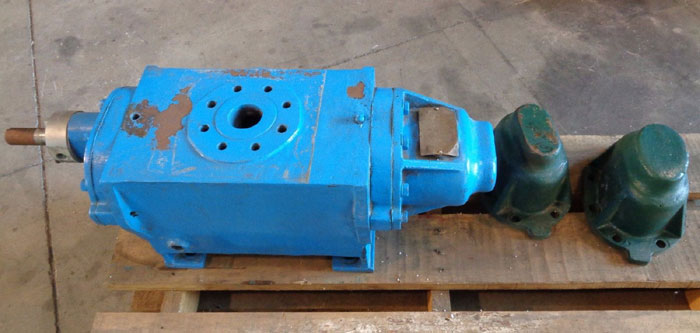 WARREN SCREW PUMP, SIZE: J20GJ, W/ (2) SPARE COVER PARTS