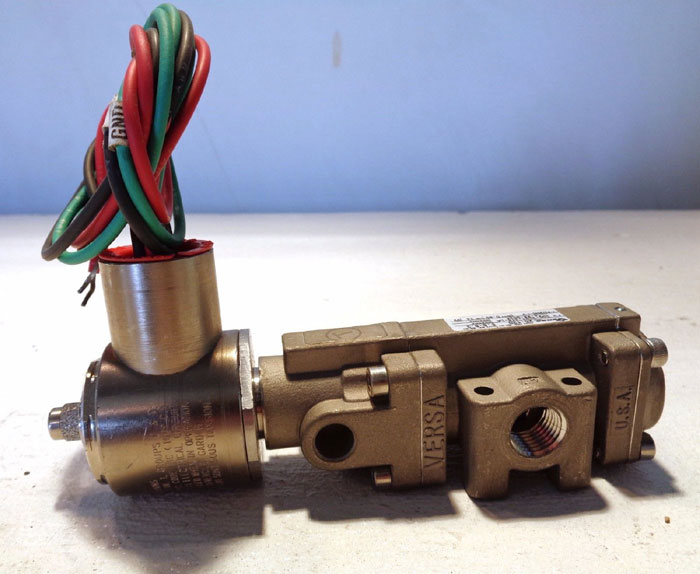 VERSA 3-WAY SOLENOID VALVE CSG-3321-316-LA-L14-XX-D024