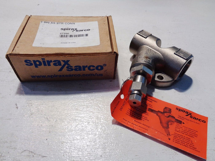 SPIRAX SARCO 1" STRAINER CONNECTOR W/ BLOWDOWN #67996