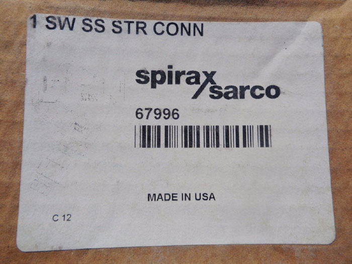 SPIRAX SARCO 1" STRAINER CONNECTOR W/ BLOWDOWN #67996