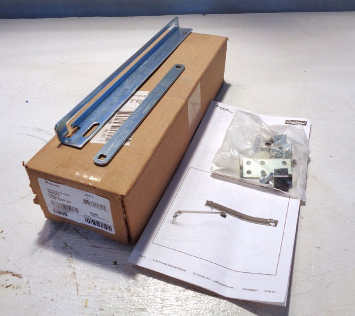 LOT OF (2) HOFFMAN STEEL DOOR STOP KIT, CAT ADSTOPK, MODEL 25600