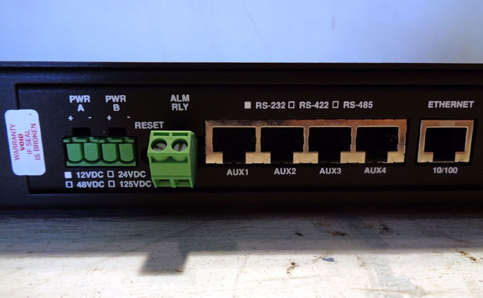 TC COMMUNICATIONS DATA & ETHERNET FIBER OPTIC MULTIPLEXER TC8530